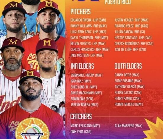 SAN JUAN: Peloteros de Grandes Ligas lideran Puerto Rico para Serie del Caribe 2025