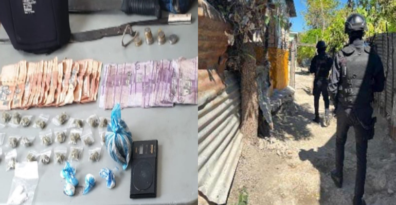 NEYBA: Policía desmantela presunto punto de venta y distribución de drogas en Bahoruco.