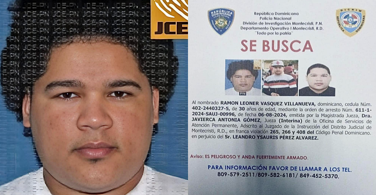 MONTECRISTI: Se fugó anoche, en la misma camioneta del DICRIM!!