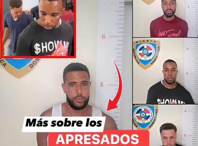 SAN FRANCISCO DE MACORIS: Cuatro detenidos por robar un cajero automático