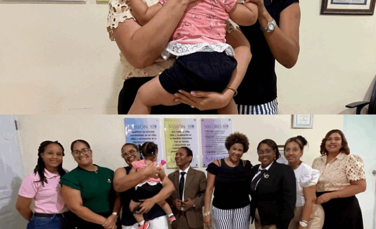 BARAHONA: CONANI entrega niña que reclamaba el Dr. Odalís Ramírez Arias