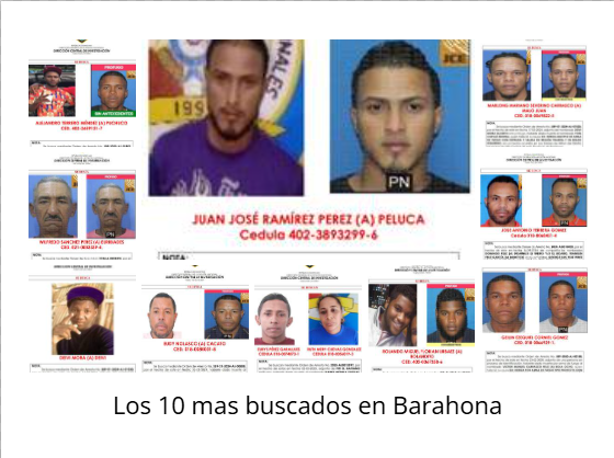 BARAHONA: Los 10 mas buscados en esta ciudad. VER IMAGENES