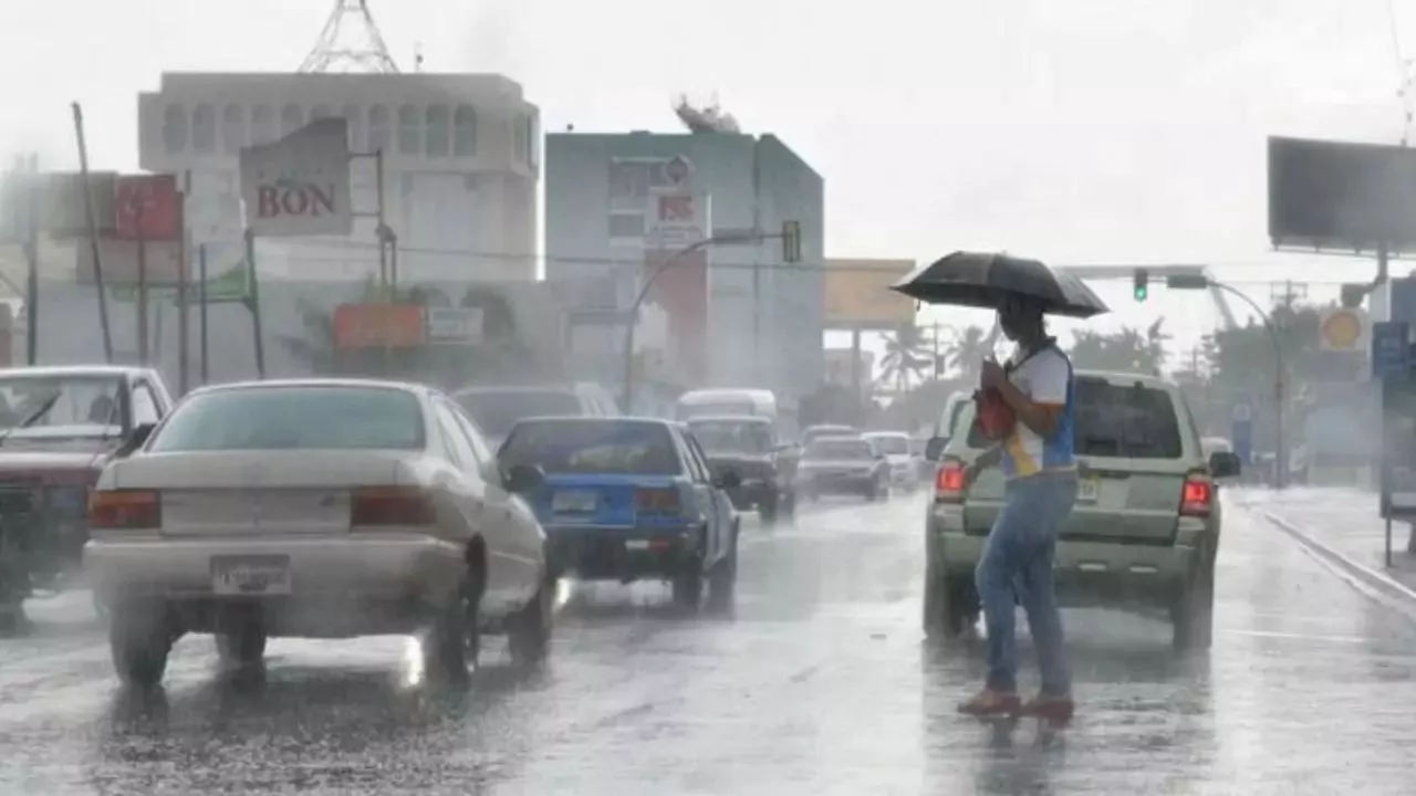 SANTO DOMINGO: Continuarán las lluvias en gran parte del país debido a una vaguada, dice Indomet