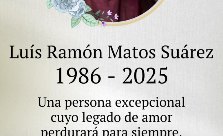 BARAHONA: Nuevo horario para el funeral de Luis Ramon el hijo de Luis Chilipa 8:30/10:30am; Lunes 28-7-25.