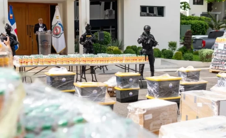 SANTO DOMINGO: Cocaína líquida tenía como destino España