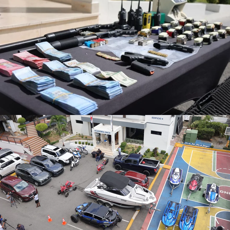 BANI: Más de RD$70 millones ocupados en bienes, vehículos y joyas a red narco operaba «capital del mango»
