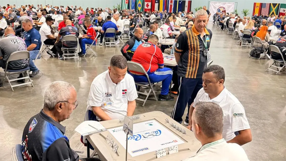 SANTO DOMINGO: RD gana 5-0 en el inicio del Mundial de Dominó en Puerto Rico