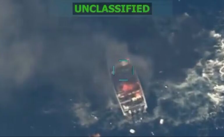 WASHINGTON: EU bombardea otra supuesta «narcolancha» en el Pacífico