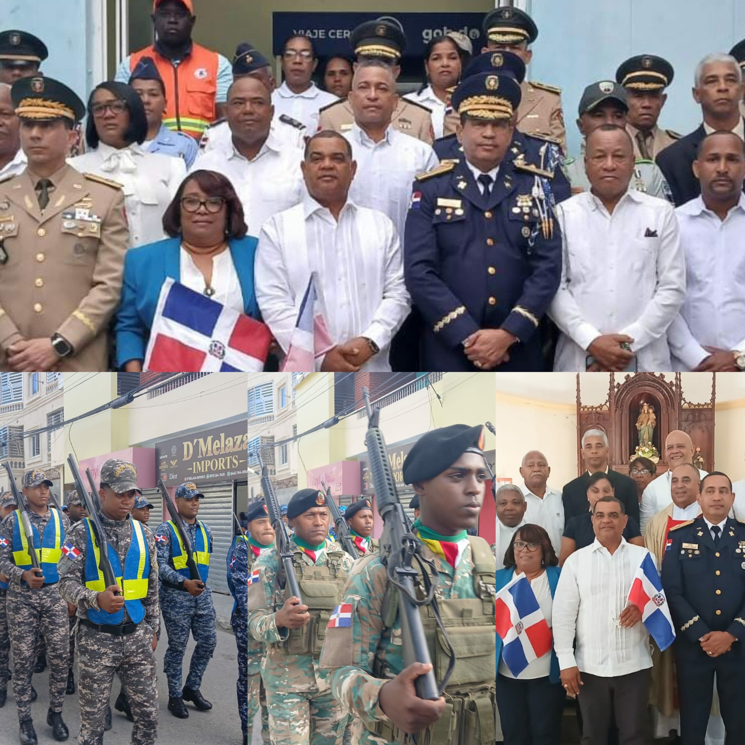 BARAHONA: La Policía Nacional participa en actos protocolares por el 213 aniversario del natalicio de Juan Pablo Duarte