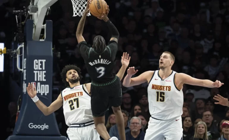MINNESOTA: ¡Son sus papás! Los T-Wolves de Minnesota dejan en el camino a Denver y a Jokic otra vez
