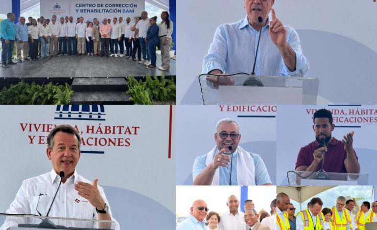 BANI: Inició construcción del Centro de Corrección y Rehabilitación